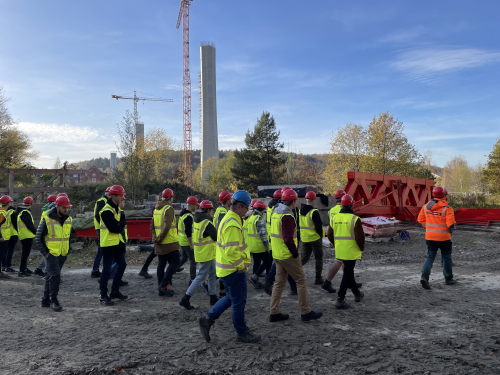 Exkurze – Výstavba mostu přes údolí Gottleuby 08.11.2022